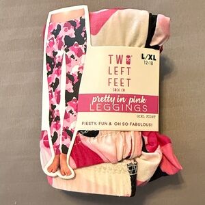 Two Left Feet Pretty in Pink Leggings
